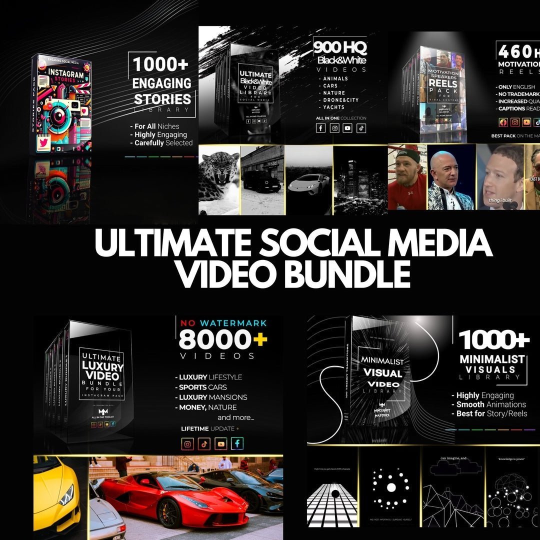 Unlock Your Social Media Potential with Mindshift Masterz Video Packs - Mindshift Masterz