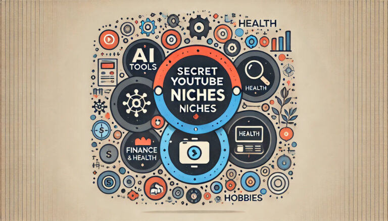 What Are the Best Secret Niches for YouTube 2024 That Can Be Monetized Fast?